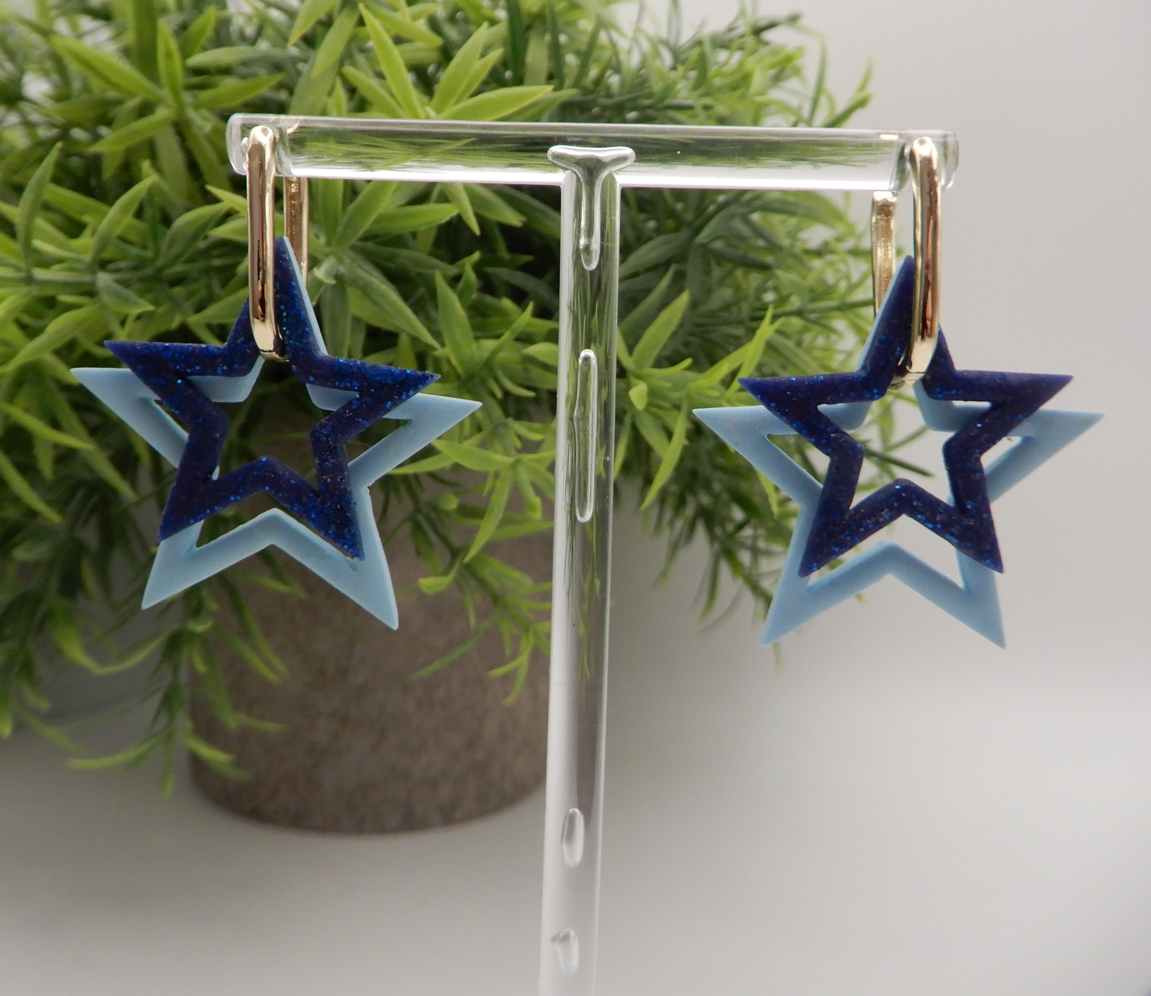 Blue Star Hoops