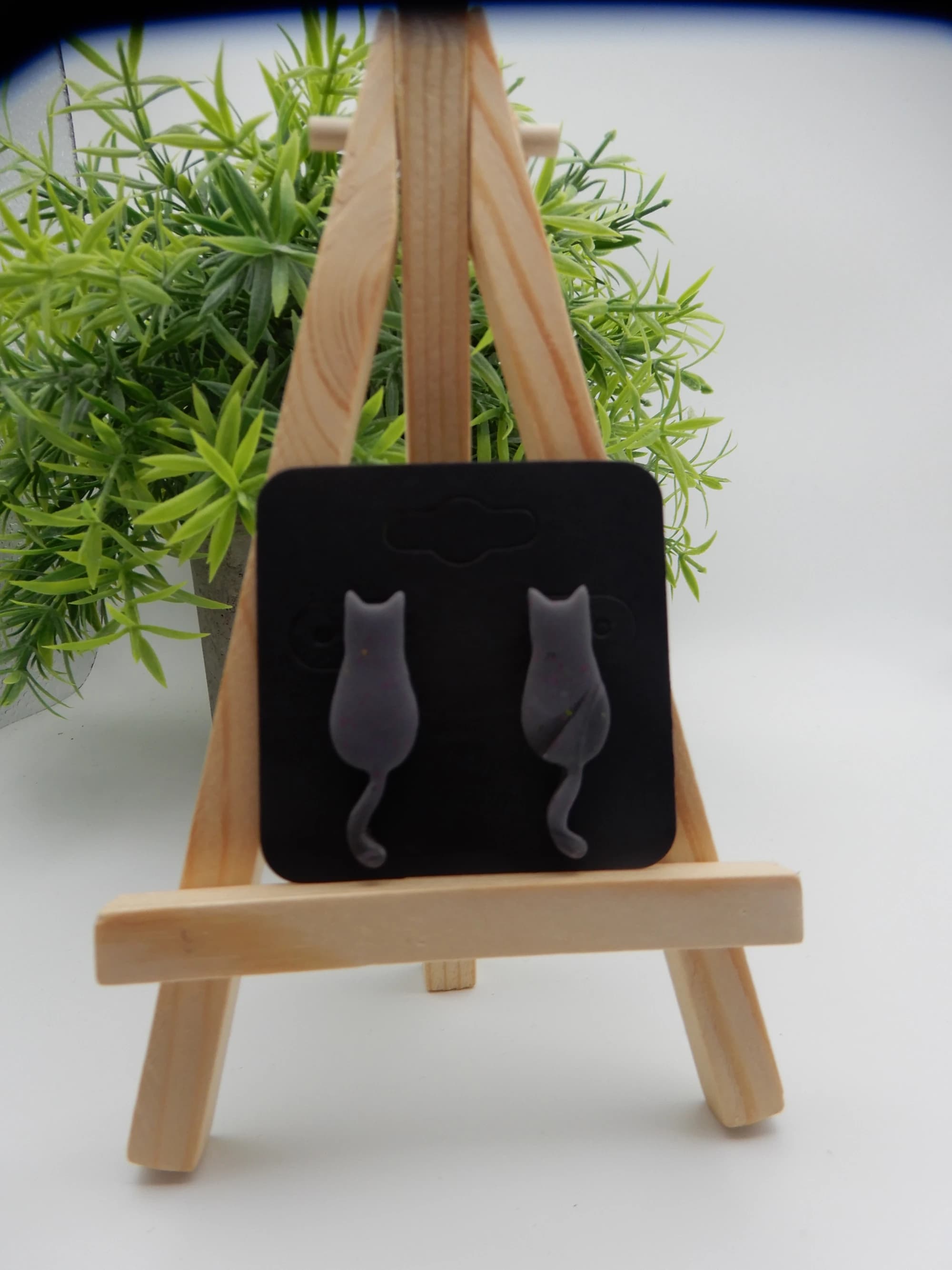 Cat Lover Stud Earrings