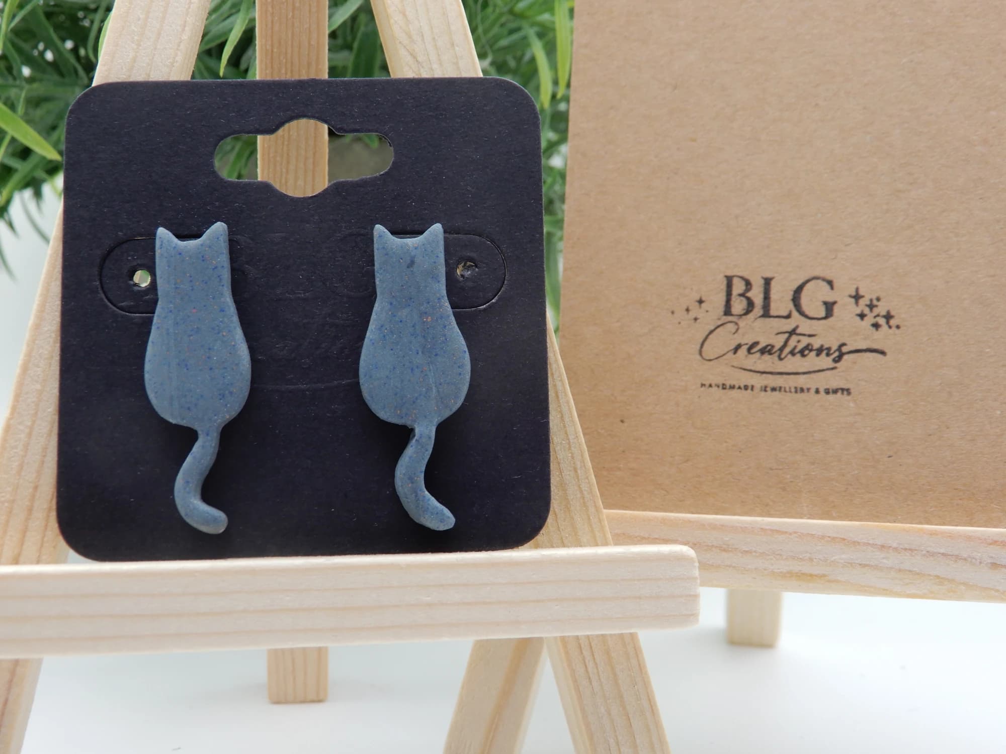 Cat Lover Stud Earrings
