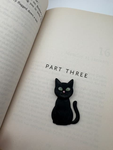 Black Cat Bookmark